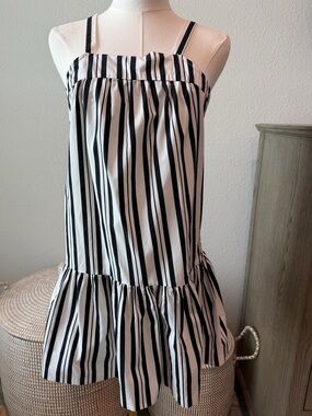 Urban Outfitters Alice & UO Anais Drop-Waist Dress Adjustable Strap Size SP